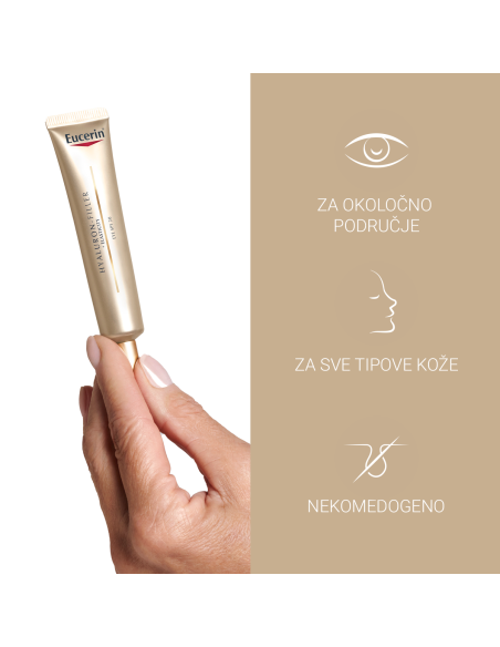 Eucerin Hyaluron-Filler + Elasticity krema za područje oko očiju SPF 20 83531 NOVA Eucerin Hyaluron-Filler + Elasticity krema za područje oko očiju SPF 20 83531 NOVA