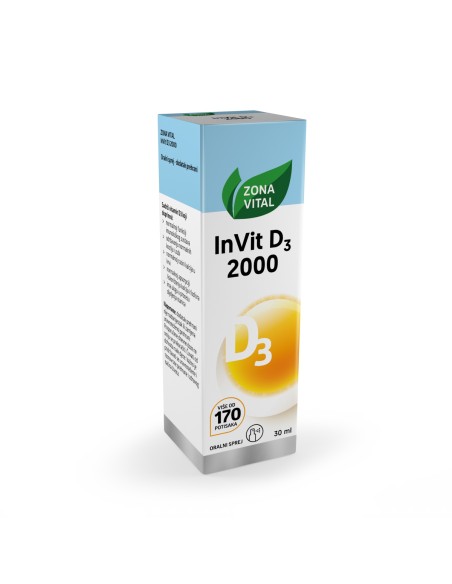 Zona Vital InVit D3 2000 Oralni sprej Zona Vital InVit D3 2000 Oralni sprej