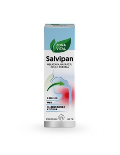Zona Vital Salvipan sprej za grlo bez alkohola