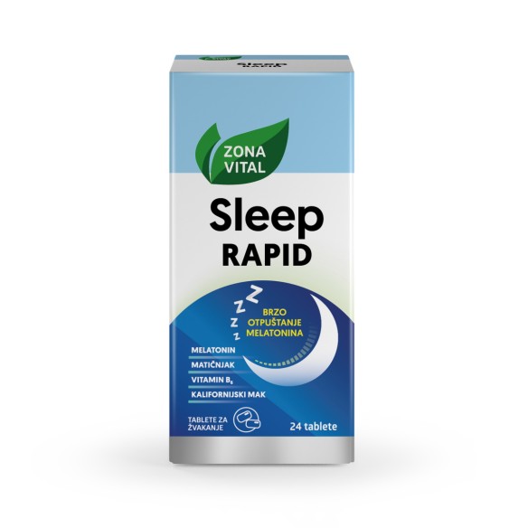 Zona Vital Sleep Rapid tablete za žvakanje
