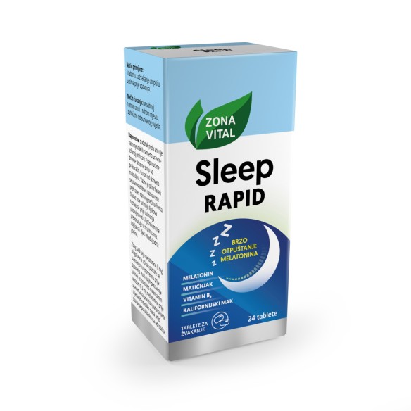 Zona Vital Sleep Rapid tablete za žvakanje