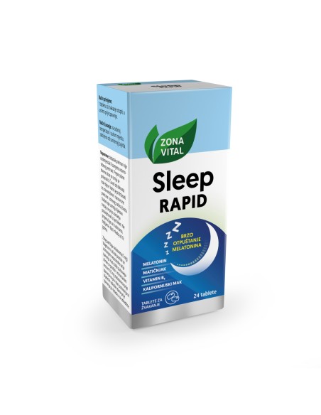 Zona Vital Sleep Rapid tablete za žvakanje Zona Vital Sleep Rapid tablete za žvakanje