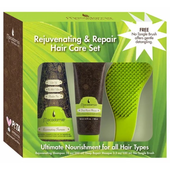 Macadamia Rejuvenating & Repair Hair Care set