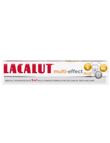 Lacalut multi effect plus vitamini & minerali zubna pasta Lacalut multi effect plus vitamini & minerali zubna pasta