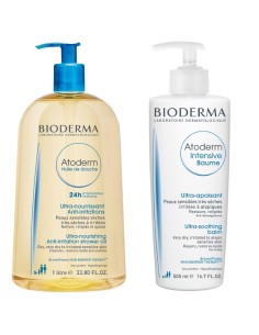 Bioderma Atoderm Ulje 1 L + Intensive Baume 500 ml