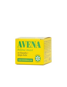 Ekoherbalia Avena biljna mast za masažu i njegu kože