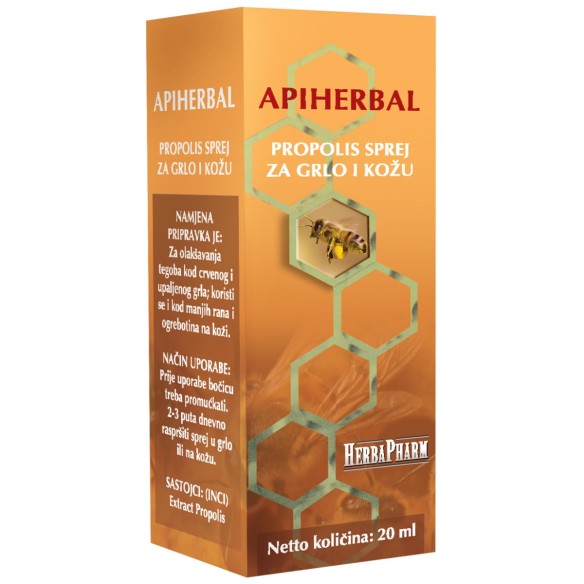 HerbaPharm Apiherbal Propolis Sprej