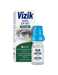 Vizik kapi za oči alergija