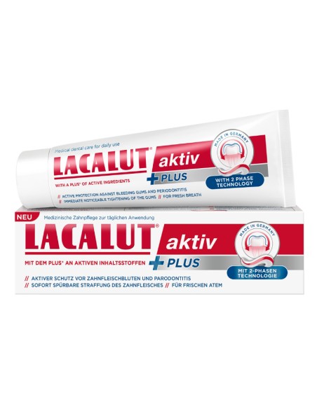 Lacalut Zubna pasta Aktiv plus