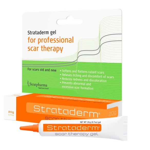Stratpharma Strataderm Gel za prevenciju i tretiranje keloidnih i hipertrofičnih ožiljaka Stratpharma Strataderm Gel za prevenciju i tretiranje keloidnih i hipertrofičnih ožiljaka