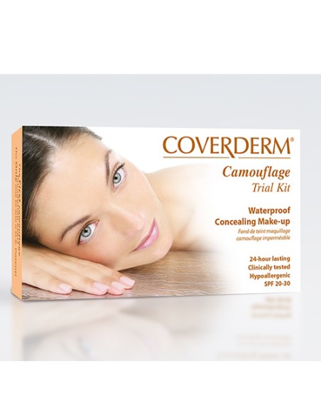 Coverderm Perfect Face tekuća podloga TRIAL KIT 4x2 ml