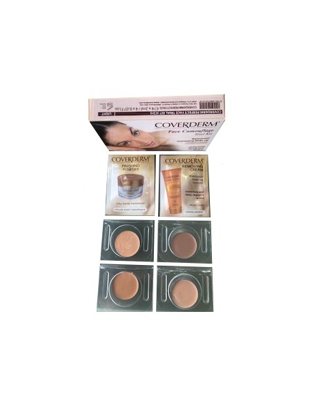 Coverderm Perfect Face tekuća podloga TRIAL KIT 4x2 ml