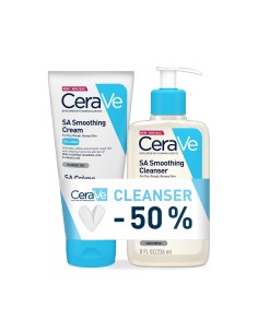 CeraVe SA Smoothing cream 177 ml + Gel za čišćenje 236 ml