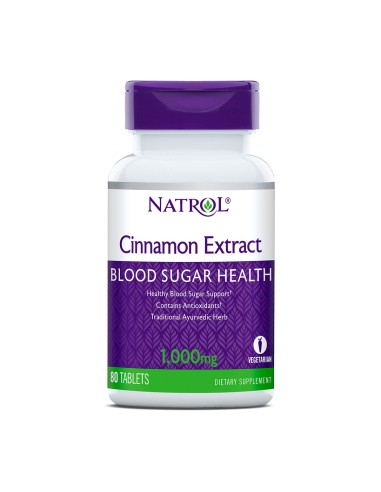 Natrol Cinnamon extract tablete