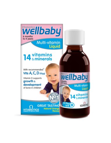 Vitabiotics Wellbaby Multi-Vitamin Liquid tekućina