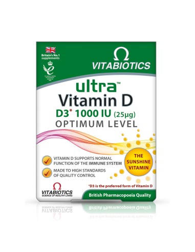 Vitabiotics Ultra Vitamin D3 tablete
