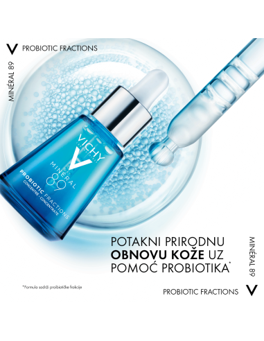 Vichy Mineral 89 Booster Probiotic Fractions Regenerirajući i obnavljajući serum Vichy Mineral 89 Booster Probiotic Fractions Regenerirajući i obnavljajući serum