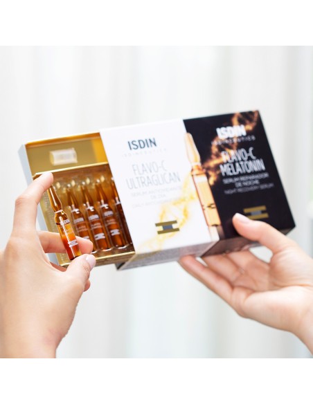 ISDIN Isdinceutics Flavo-C Pack Day & Night ampule ISDIN Isdinceutics Flavo-C Pack Day & Night ampule