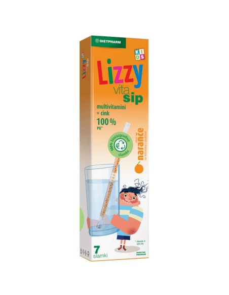 Dietpharm Lizzy Vitasip Multivitamin + cink u slamkama Dietpharm Lizzy Vitasip Multivitamin + cink u slamkama