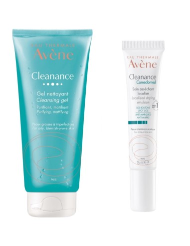 Avene Cleanance gel za čišćenje lica 200 ml + Cleanance Comedomed emulzija
