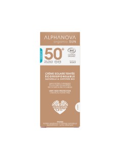 Alphanova Sun tonirana krema za lice SPF 50+