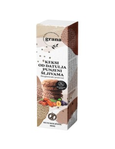 Grana Keksi medeni bez glutena od datulja punjen šljivama