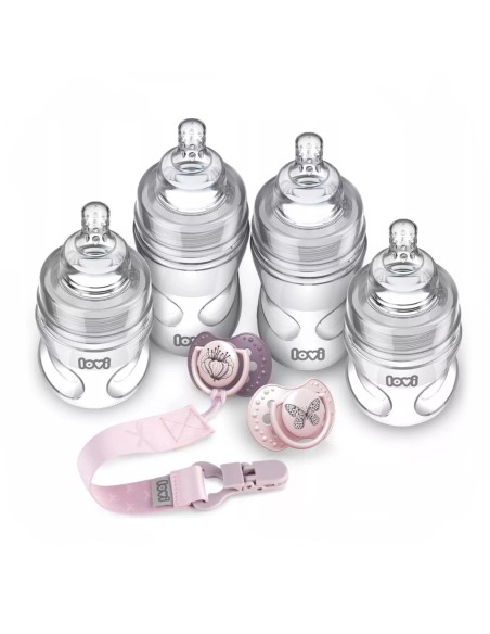 Lovi Set za novorođenče rozi