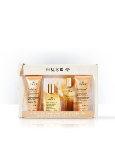 Nuxe Travel kit Huile Prodigieuse Beauty ritual