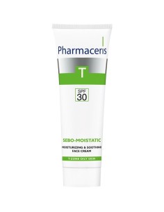 Pharmaceris T Sebo Moistatic Hidratantna i umirujuća krema za lice SPF 30