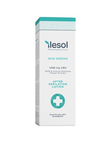 Ilesol Skin Greens Losion za kožu nakon odstranjivanja dlačica