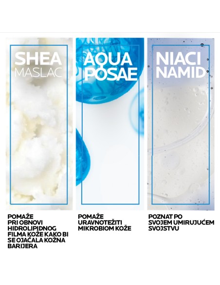 La Roche-Posay LIPIKAR Protokol za suhu kožu sklonu atopiji (higijena i njega)