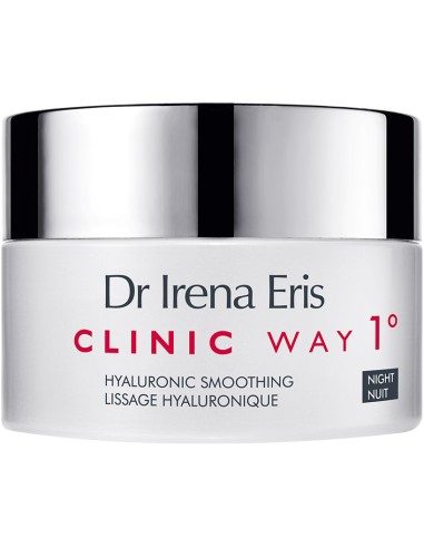 Dr Irena Eris Clinc Way 1 zaglađujuća noćna Hyaluronic dermo krema  protiv bora