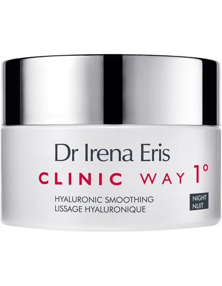 Dr Irena Eris Clinc Way 1 zaglađujuća noćna Hyaluronic dermo krema  protiv bora Dr Irena Eris Clinc Way 1 zaglađujuća noćna Hyaluronic dermo krema  protiv bora