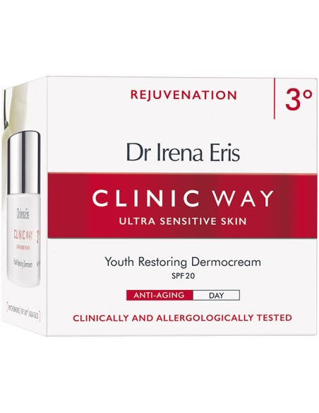 Dr Irena Eris Clinic Way 3 dnevna Phytohormanal dermo krema za pomlađivanje SPF 20 Dr Irena Eris Clinic Way 3 dnevna Phytohormanal dermo krema za pomlađivanje SPF 20