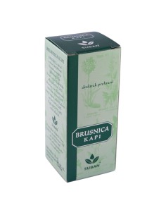Suban Brusnica biljne kapi