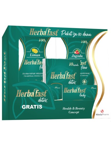 Herbafast Paket 30 dana Health and Beauty Promo pakiranje Herbafast Paket 30 dana Health and Beauty Promo pakiranje