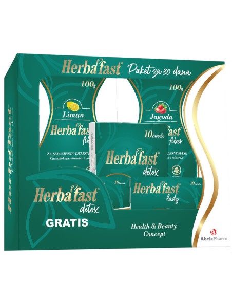 Herbafast Paket 30 dana Health and Beauty Promo pakiranje Herbafast Paket 30 dana Health and Beauty Promo pakiranje