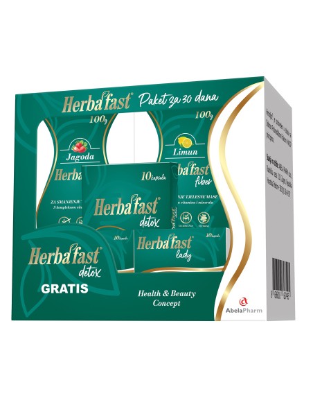 Herbafast Paket 30 dana Health and Beauty Promo pakiranje Herbafast Paket 30 dana Health and Beauty Promo pakiranje