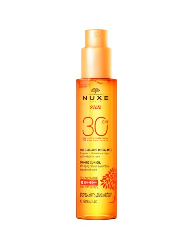 Nuxe Sun Ulje za zaštitu kože od sunca i brže tamnjenje SPF 30