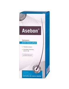 Asebon šampon protiv peruti masno vlasište 2