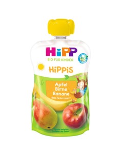 Hippis Bio Jabuka i kruška s bananom (8520-01)
