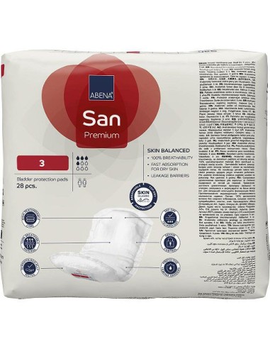 Abena San Mini 3 anatomski ulošci za inkontinenciju