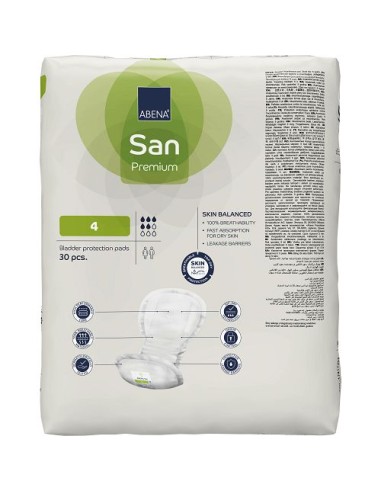 Abena San Normal 4 anatomski ulošci za inkontinenciju