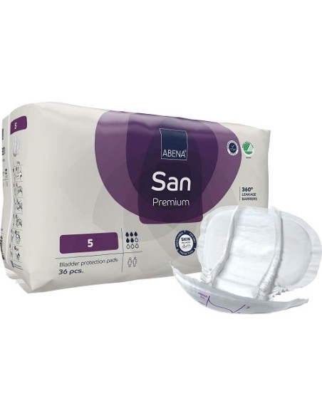 Abena San Midi 5 anatomski ulošci za inkontinenciju Abena San Midi 5 anatomski ulošci za inkontinenciju