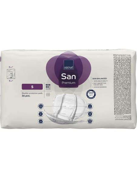 Abena San Midi 5 anatomski ulošci za inkontinenciju Abena San Midi 5 anatomski ulošci za inkontinenciju