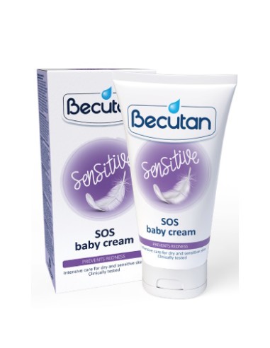 Becutan Sensitive SOS baby cream