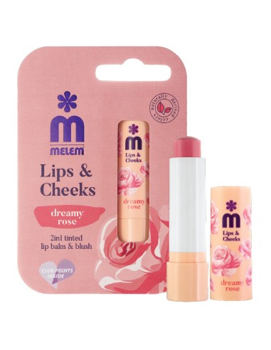 Melem Lips & Cheeks Stick za usne ruža