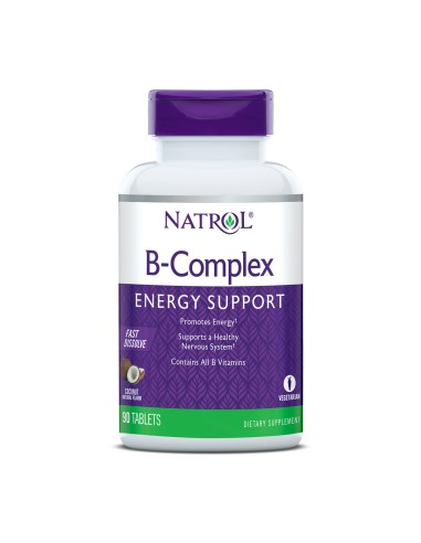 Natrol B-Complex tablete za žvakanje