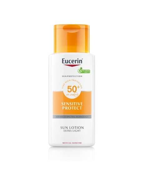 Eucerin Sun Sensitive Protect ekstra lagani losion za zaštitu od sunca SPF 50+ 63846 Eucerin Sun Sensitive Protect ekstra lagani losion za zaštitu od sunca SPF 50+ 63846
