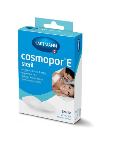 Hartmann Cosmopor E sterilni Flasteri 7,2x5 cm